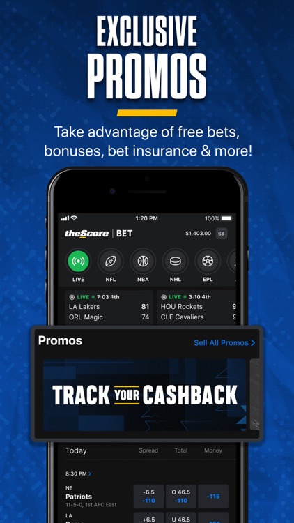 theScore Bet: Sports Betting screenshot-3