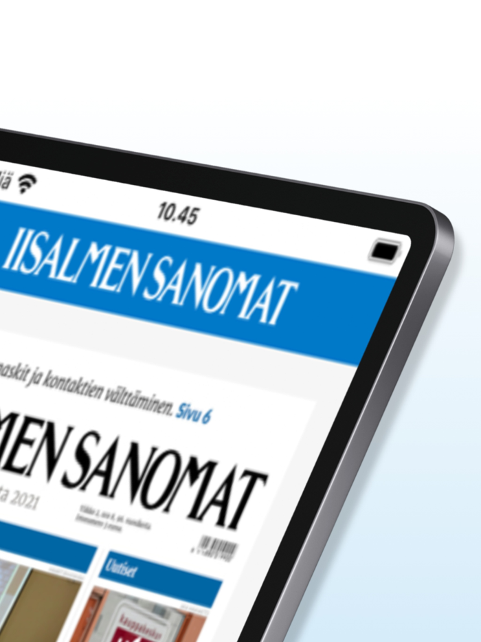 Iisalmen Sanomat päivän lehti