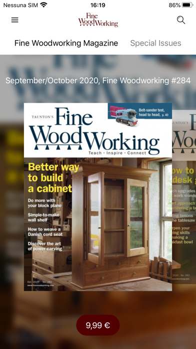 Screenshot #1 pour Fine Woodworking Magazine