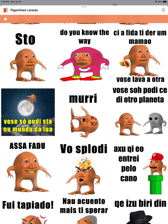 Screenshot #6 pour Figurinhas Laranjo