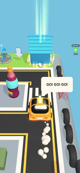 Game screenshot Cube World Taxi 3D hack