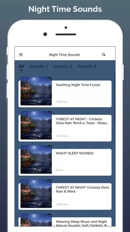 Game screenshot Night Time Sounds apk