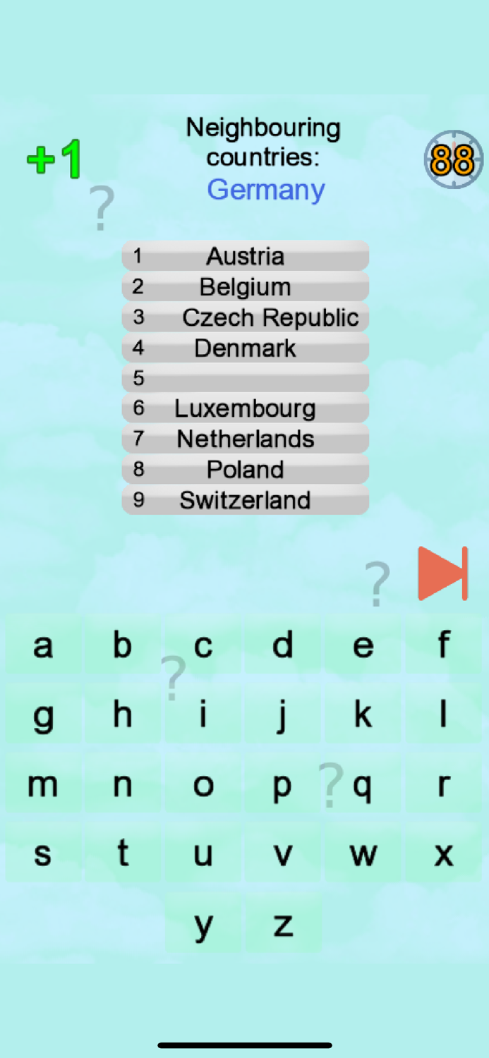 World Countries Quiz
