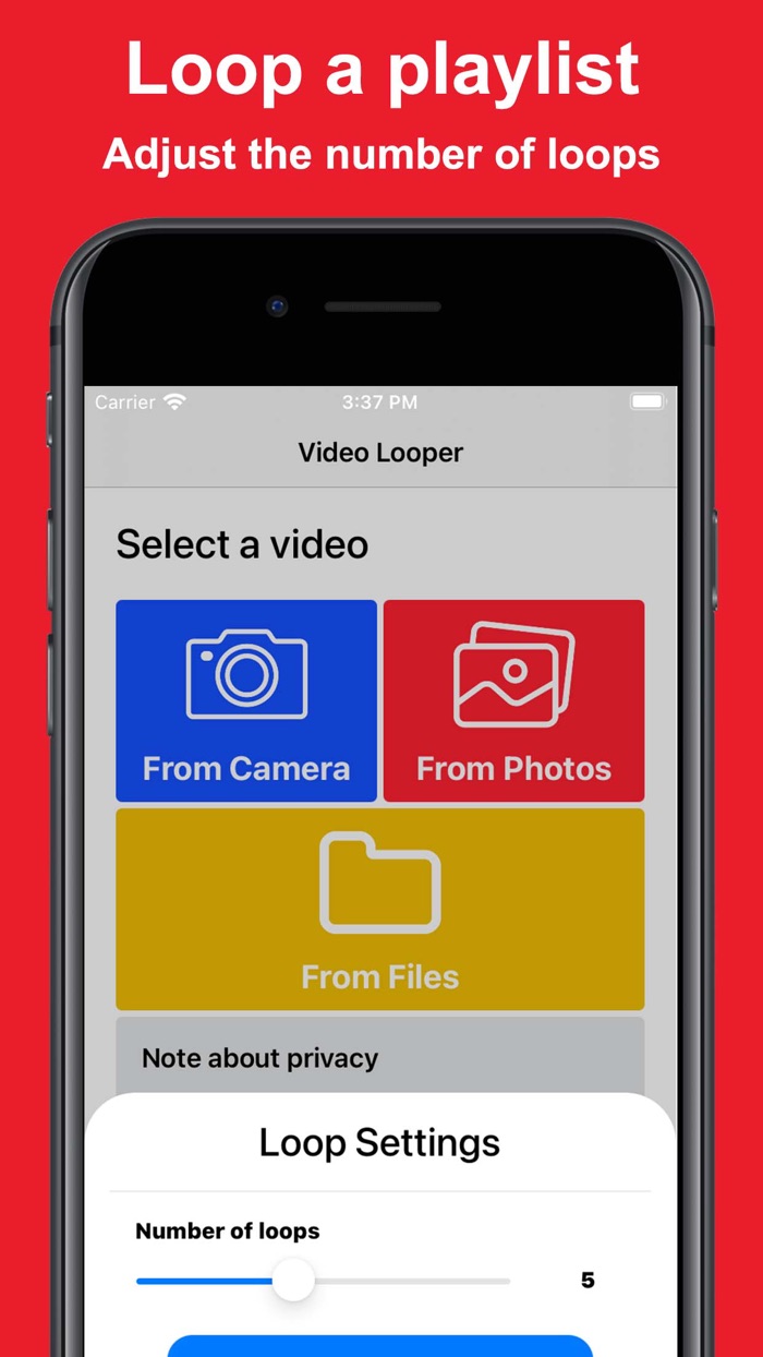 Video Looper - Replay Videos