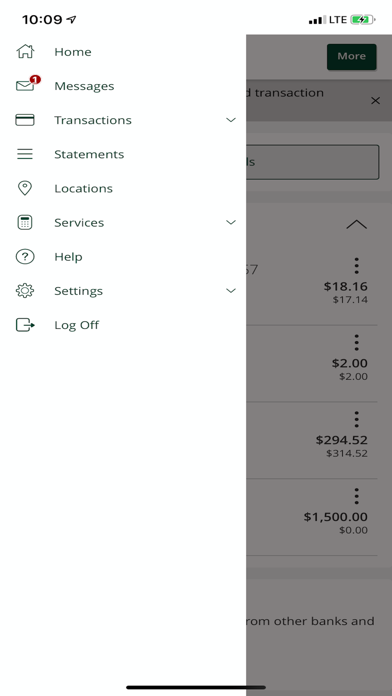 Vista Bank Mobile Banking Screenshot