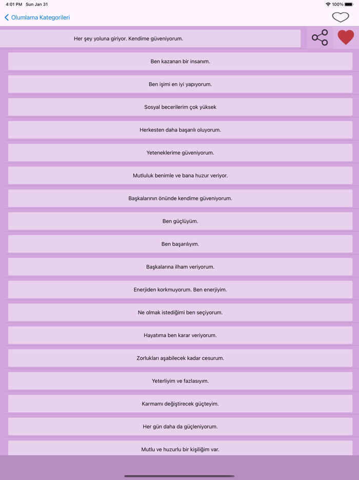 Olumlamalar Olumlama Müzikleri