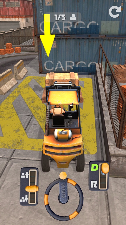 #3. Real Forklift 3D (iOS) 由: Bahadir Yerdelen