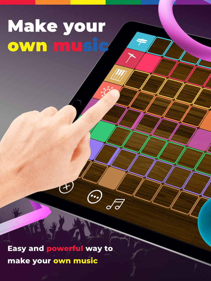 Easy Beat Maker and DJ Mixer Pad