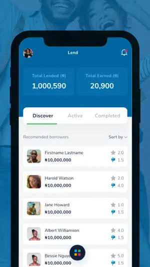 P2Vest - Loan & Insurance App screenshot 2