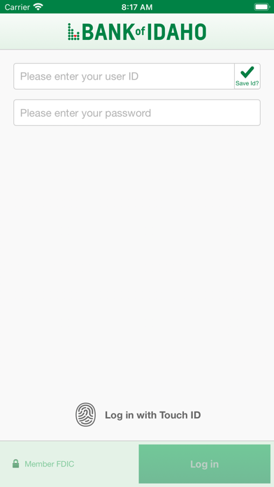 Bank of Idaho Biz Mobile Screenshot