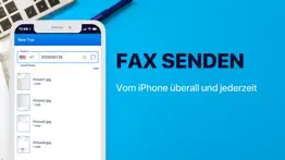 fax vom iphone senden- fax app iphone bildschirmfoto 1