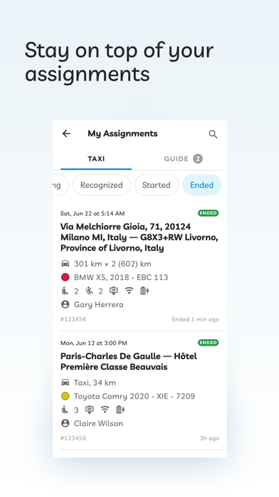 Taxi&Guide Partner Screenshot