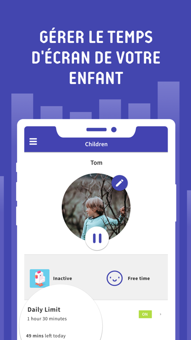 Screenshot #1 pour Screen Time Parental Control