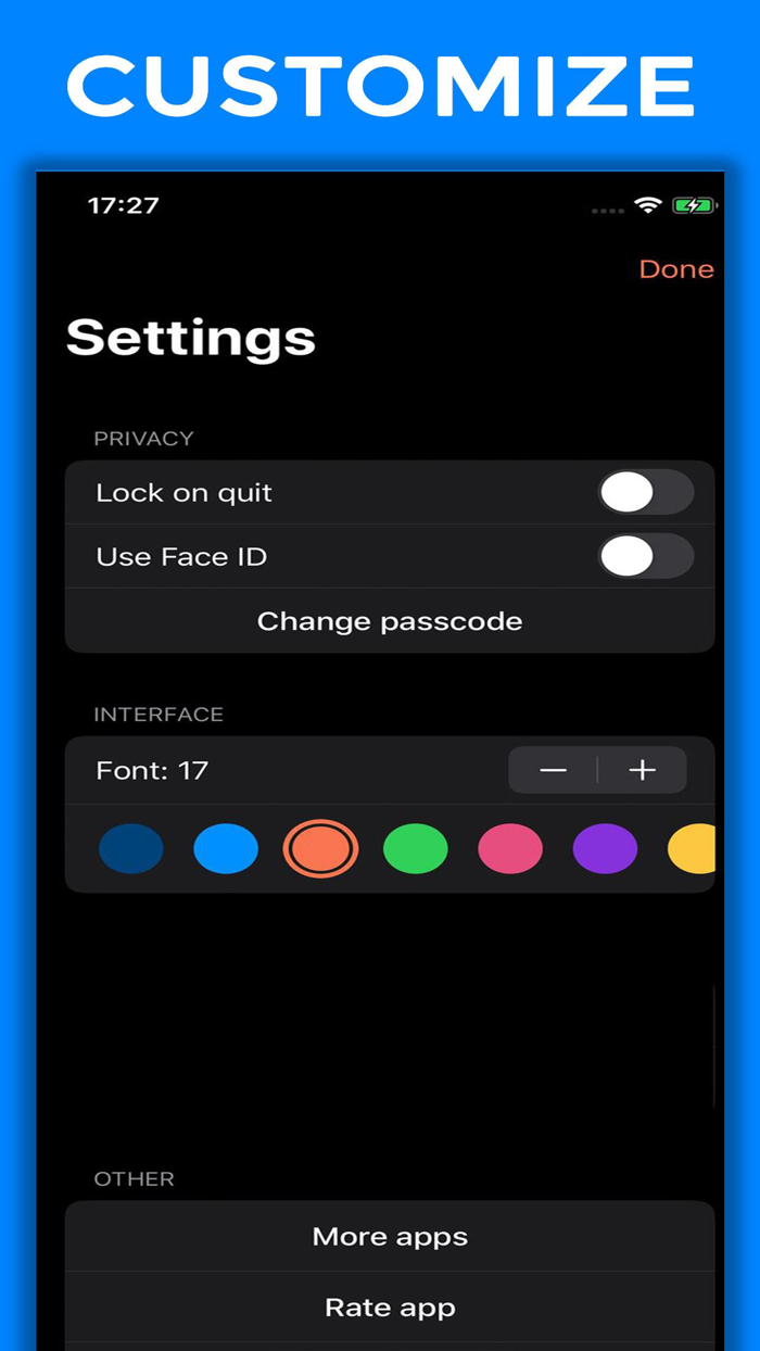 myNotes Secure Private Notepad