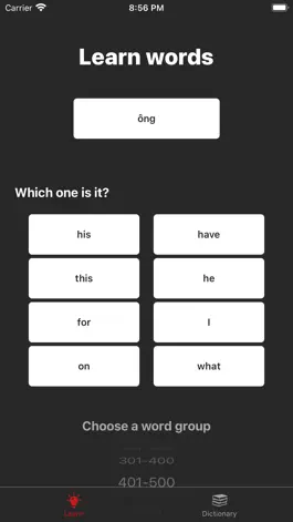 Game screenshot Most Common Vietnamese Words mod apk