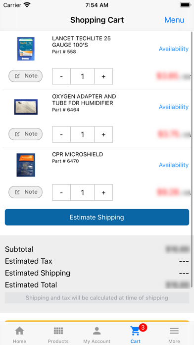 Clock Medical Supply Screenshot