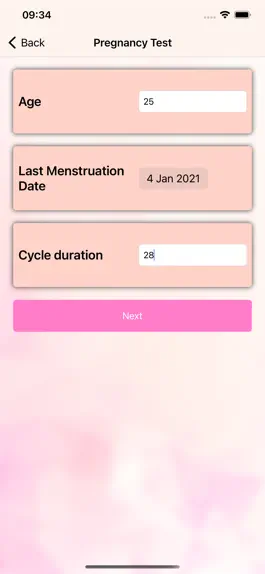 Game screenshot Pregnancy Test - Symptoms Quiz apk