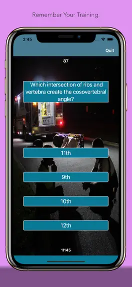 Game screenshot EMT Quiz Prep apk