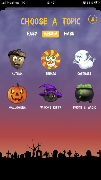 WordSearch Halloween Screenshot