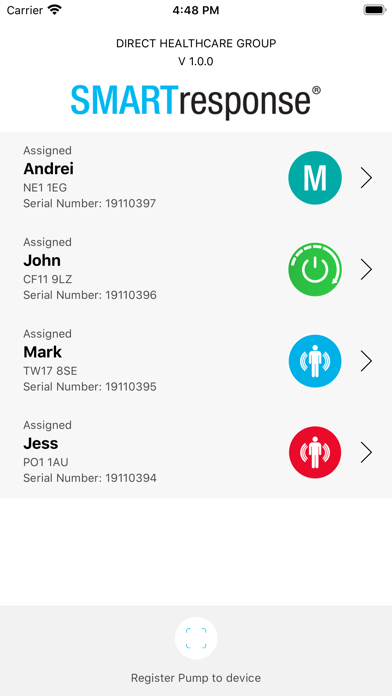 SMARTresponse V1 Screenshot