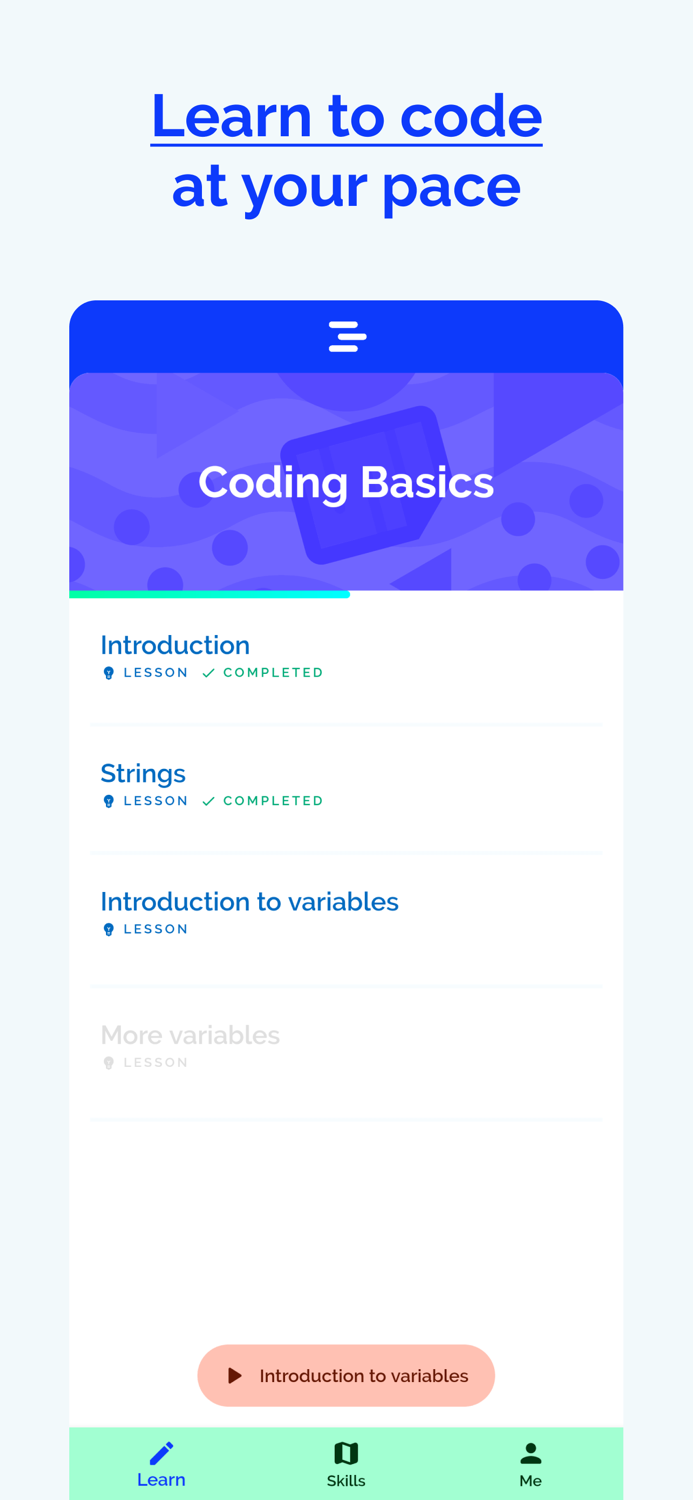 Encode Learn to Code