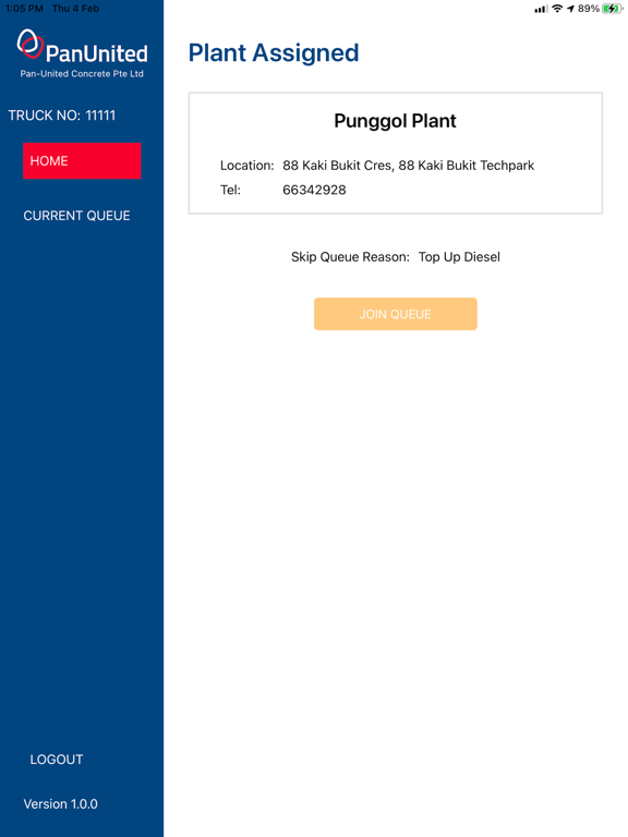 Screenshot #5 pour Truck Queue App