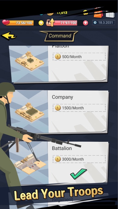 Soldier Life Simulator Games Screenshot