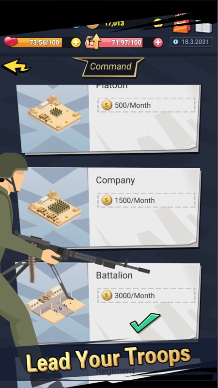 Simulador de vida de soldado screenshot 5