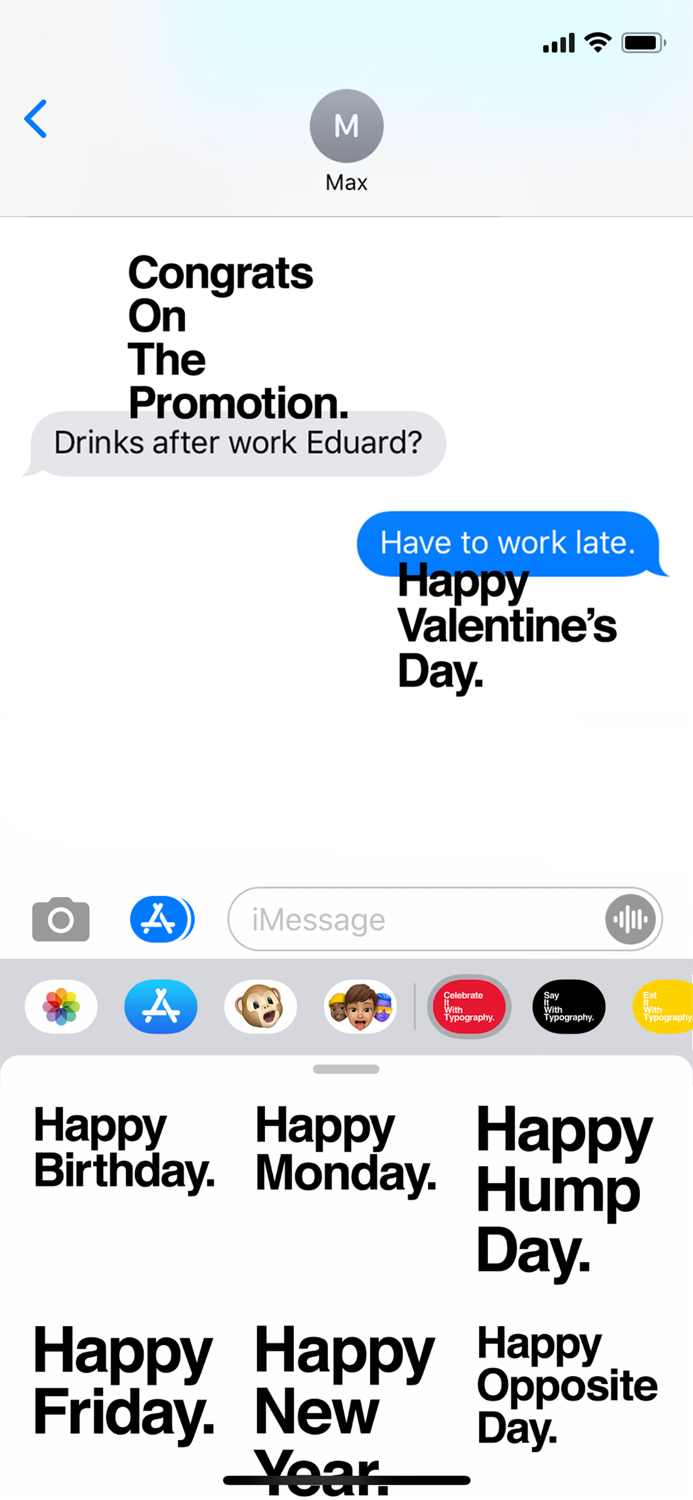 Celebrate It With Typography