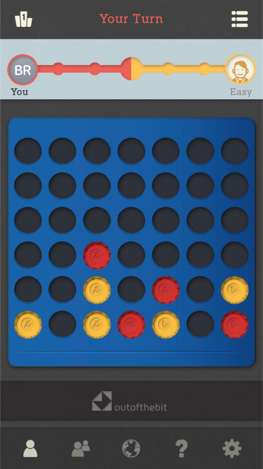 #1. Four In A Row - Classic Games (iOS) Göre: OutOfTheBit Ltd