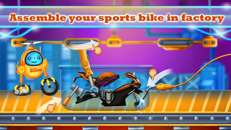 Sports Motorcycle Factory screenshot-5