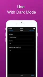 loan calculator－installment + iphone screenshot 3