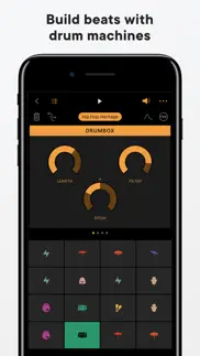 groovebox - beat synth studio iphone screenshot 2