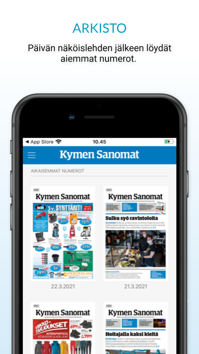 Kymen Sanomat, päivän lehti