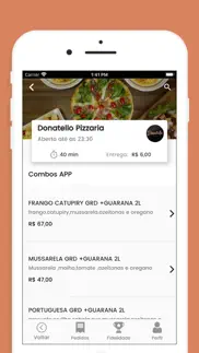 donatello pizzaria iphone screenshot 2