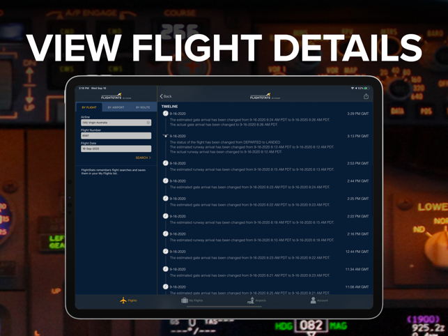‎FlightStats Capture d'écran