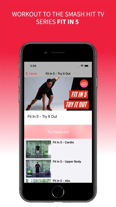Fit Freaks - fitness workouts Screenshot