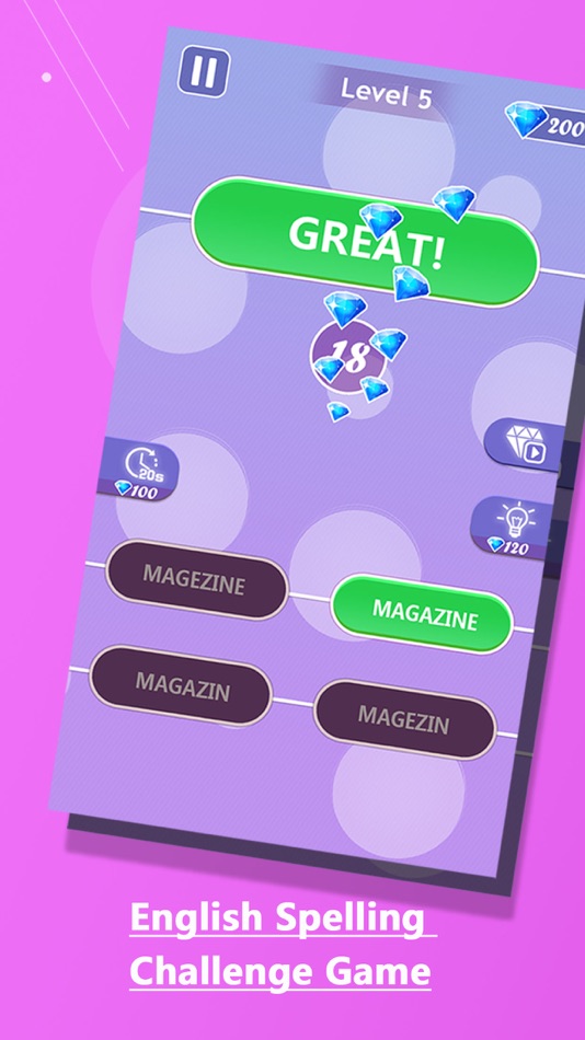 #1. Word Spelling Challenge (iOS) 作者: ASTER PLAY