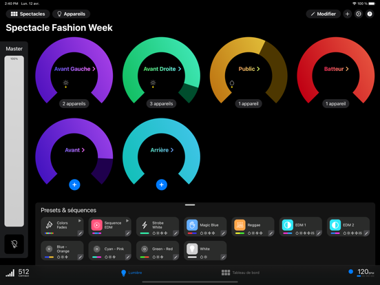 Screenshot #5 pour Photon 2: DMX Light Controller