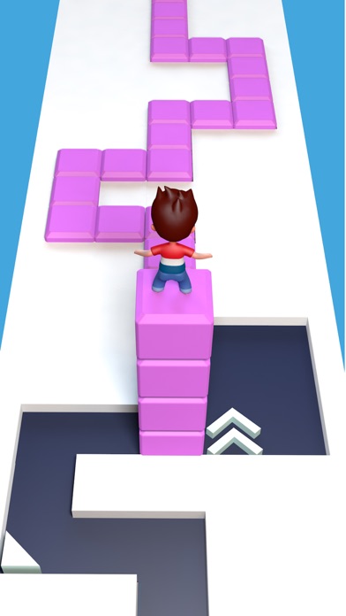 Screenshot #3 pour Make Stack: Slide Cube On Path