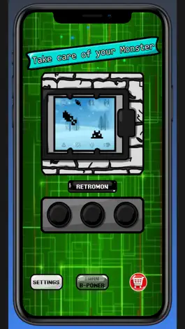 Game screenshot RetroMon - Virtual Pet Monster apk