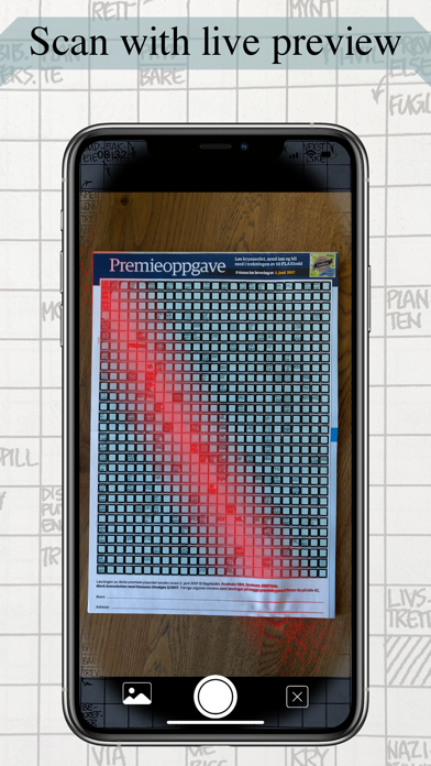 Crossword Scanner Coop Screenshot