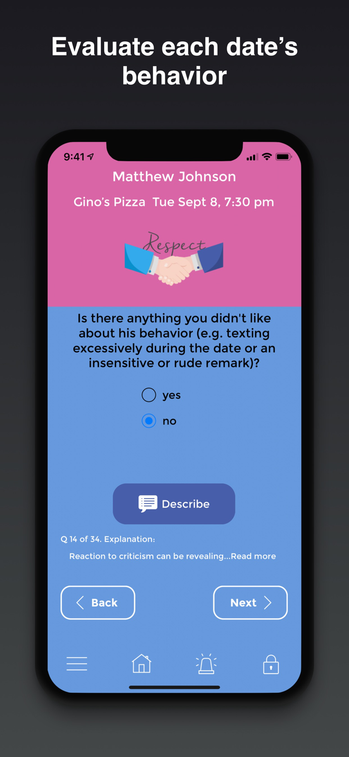 DateShield love tester