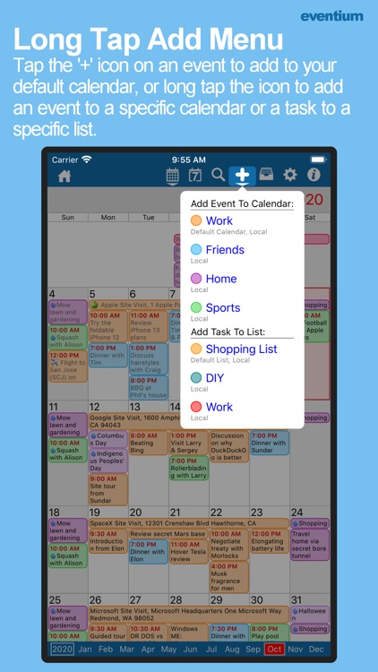 Eventium: Calendars & Events screenshot-3
