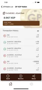 GP WALLET screenshot #4 for iPhone