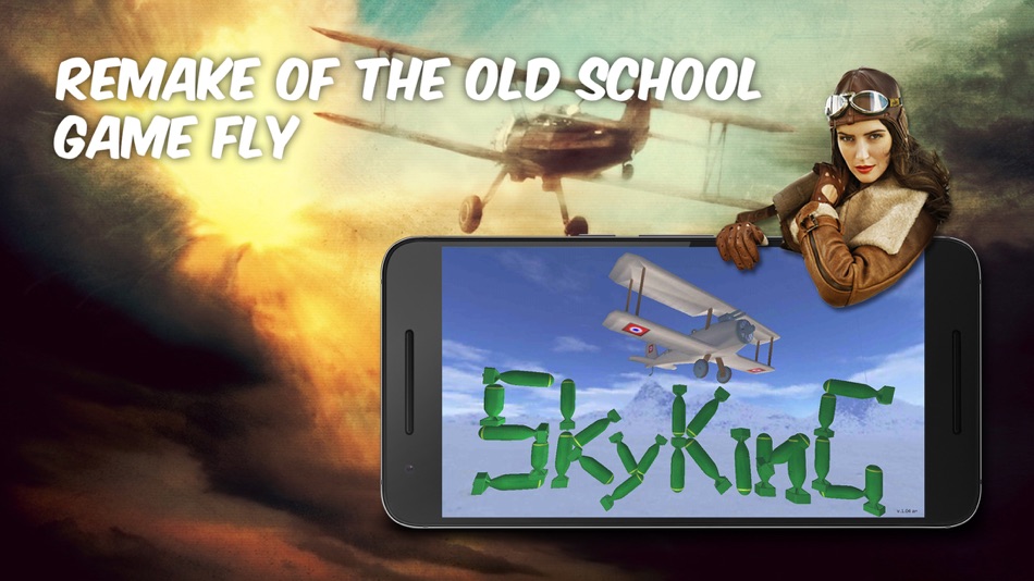 #3. SkyKing - Simple Plane (iOS) 由: MIKHAIL HRYHORYEU