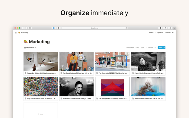 Notion Web Clipper Screenshot