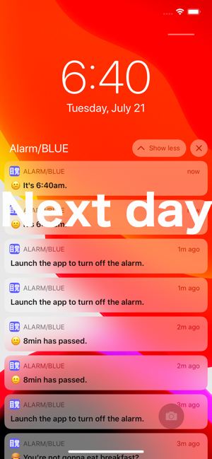 Talking Alarm blue 漢字-KANJI(圖2)-速報App