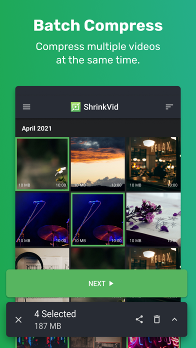 Video Compress - ShrinkVid Screenshot
