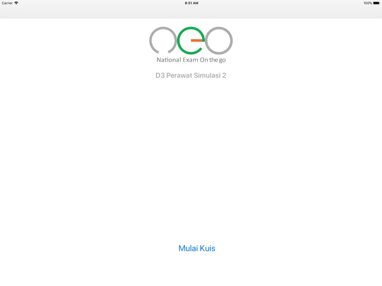 NEO Perawat:Simulasi2 for iPad